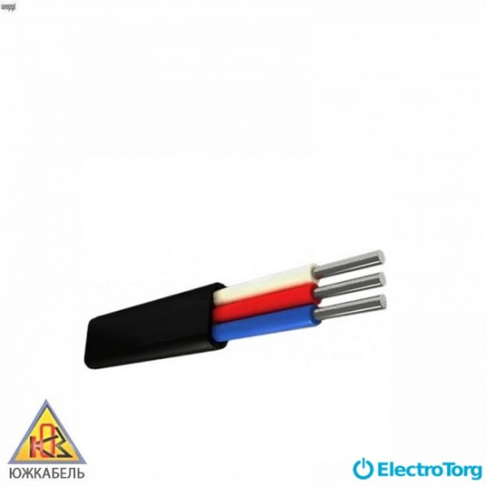 купить купить Кабель АВВГ 3х2,5 Южкабель