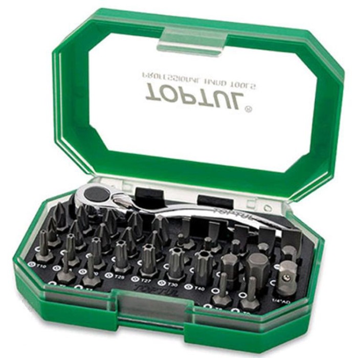 купить купить Набор биты + трещотка TOPTUL 1/4&quot; 35ед. GACW3504  