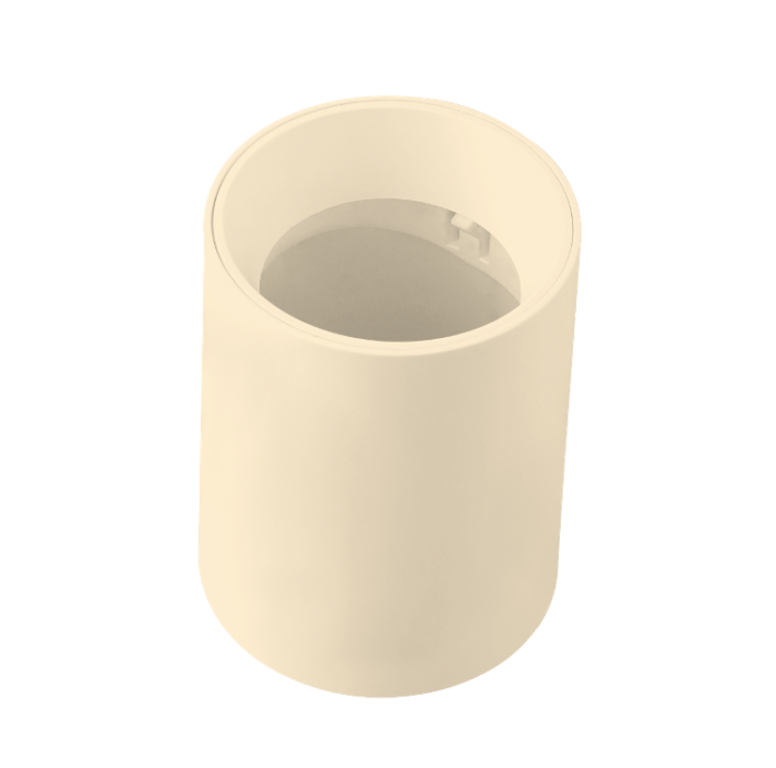 Корпус для світильника LEBRON L-DL-R-Wh, MR16, накладний, білий, пластик