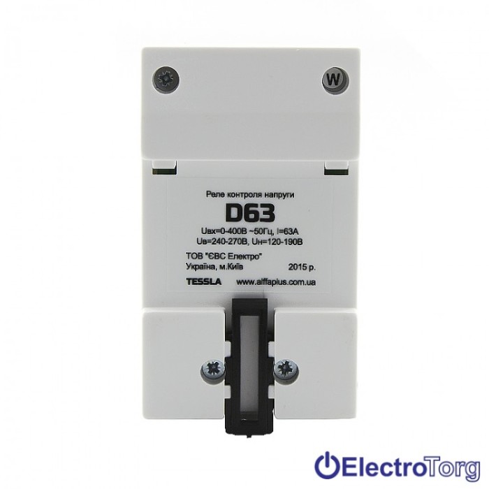 купить купить Реле напряжения D63 -D63A Tessla  
