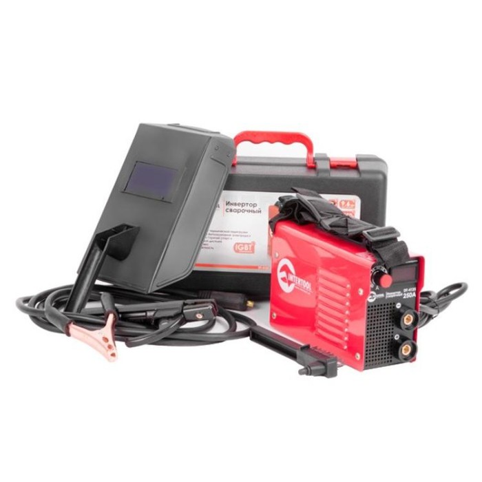 купить купить Сварочный инвертор 230 В, 30-250 А, 9,6 кВт INTERTOOL DT-4125  
