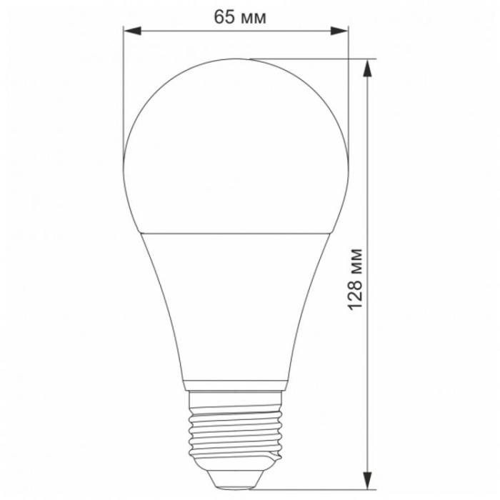 купить купить LED лампа A65 15W E27 4100K TITANUM  
