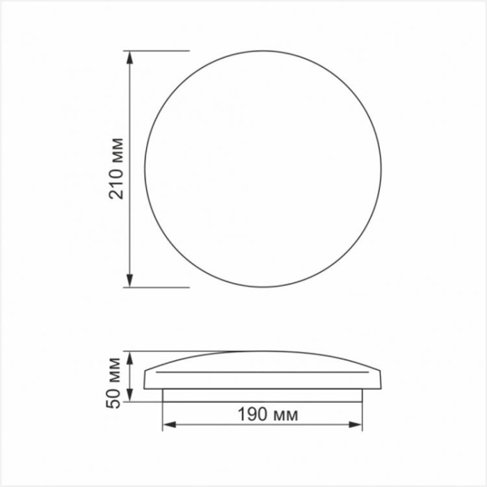 купить купить LED ссвітильник настінно-стельовий TITANUM 12W 4100K Матовий  