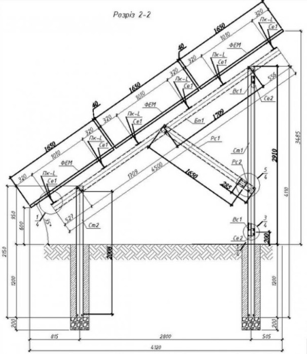 купить купить Система крепления солнечных панелей Mounting System SP-01 ElectroTorg (ЭлектроТорг)  
