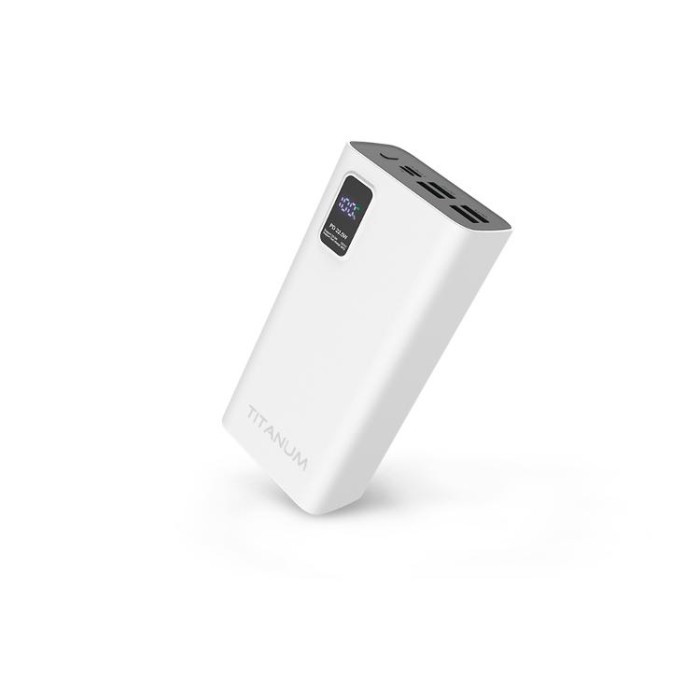 купить купить Повербанк TITANUM 728S 30000mAh 22.5W White  