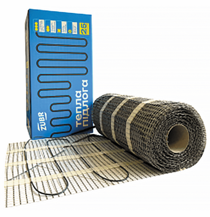 Нагрівальний мат ZUBR DC Mat 160/3 кв.м.