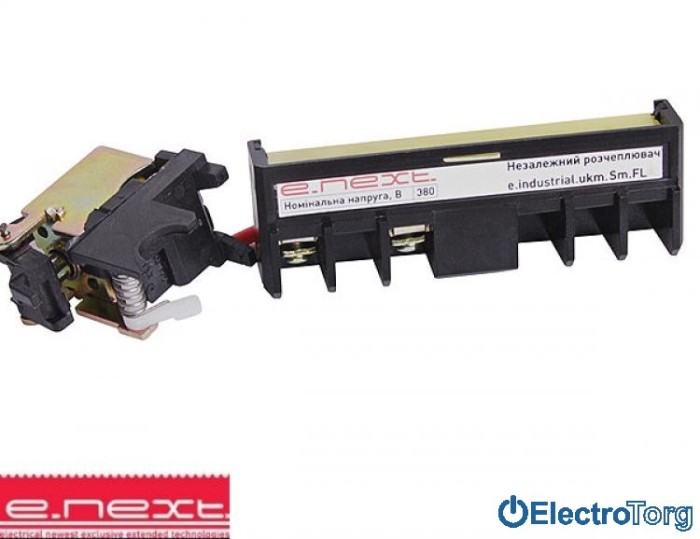 купить купить Дополнительный независимый расцепитель e.industrial.ukm.63Sm.FL E.NEXT(Енекст)  