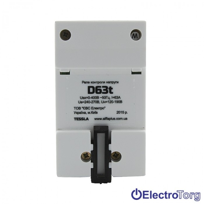 купить купить Реле напряжения D63 t-D63A (с термозащитой)Tessla  
