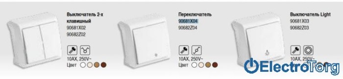 купить купить VI KO VERA Выключатель проходной  