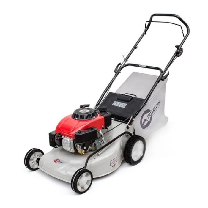 купить купить Газонокосилка бензиновая 4,5 HP; 3,4 кВт; ширина среза 460 мм INTERTOOL LM-4545  