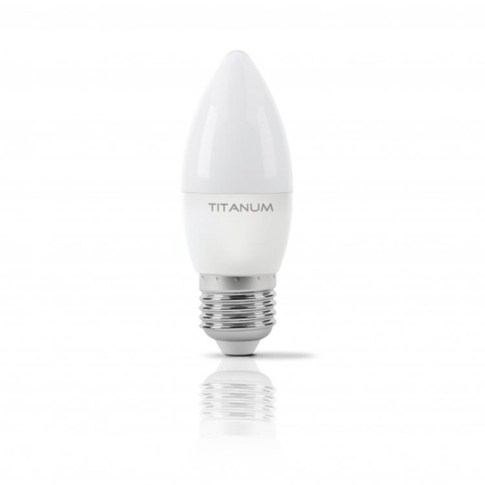купить купить LED лампа TITANUM C37 6W E27 4100K  