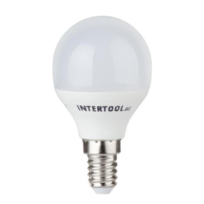 купить купить Светодиодная лампа LED 5Вт, E14, 220В, INTERTOOL LL-0102  