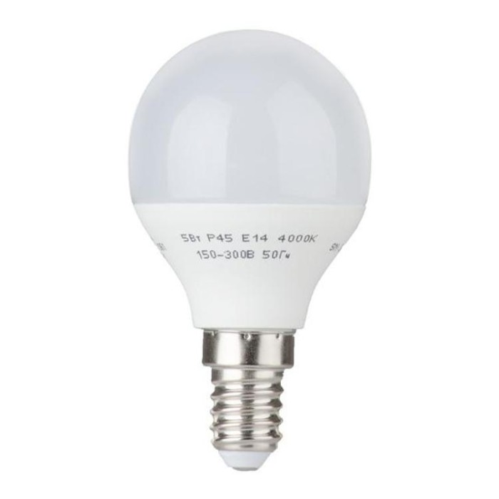 купить купить Светодиодная лампа LED 5Вт, E14, 220В, INTERTOOL LL-0102  