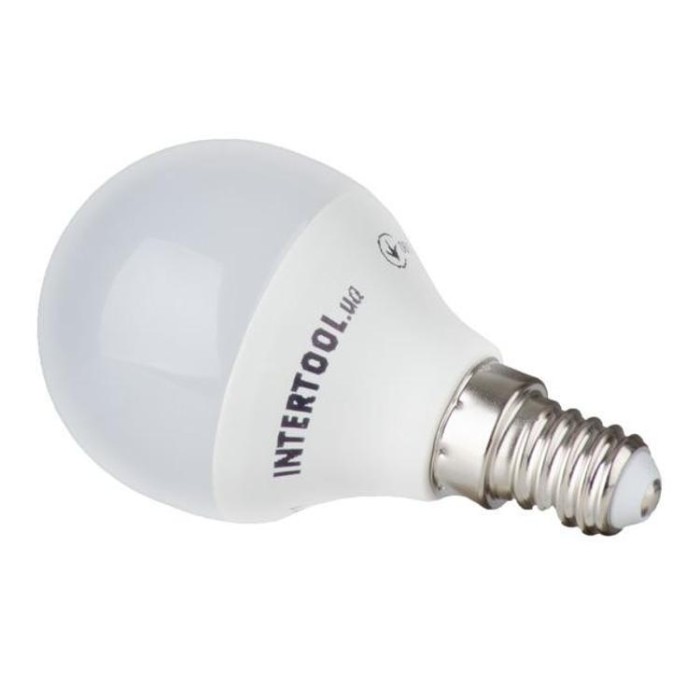 купить купить Светодиодная лампа LED 5Вт, E14, 220В, INTERTOOL LL-0102  