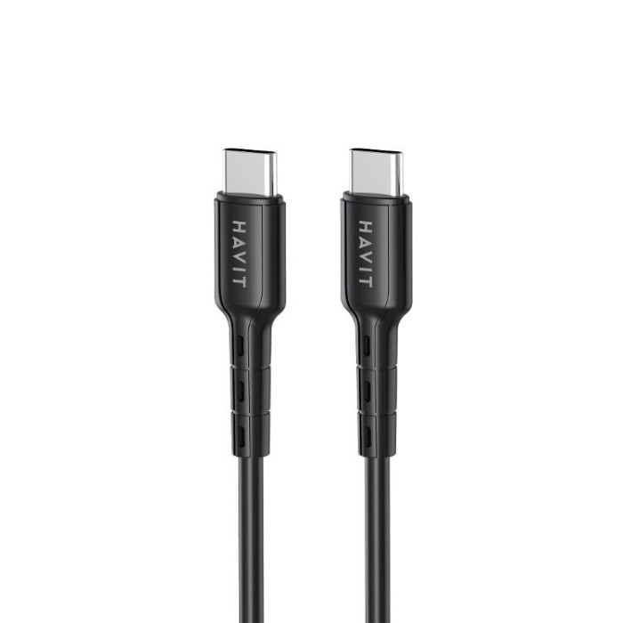 купить купить Кабель Type-C to Type-C HAVIT HV-CB6235 PD60W 3A 1м  