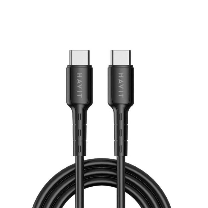 купить купить Кабель Type-C to Type-C HAVIT HV-CB6235 PD60W 3A 1м  