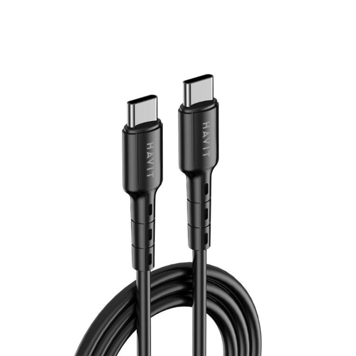 купить купить Кабель Type-C to Type-C HAVIT HV-CB6235 PD60W 3A 1м  