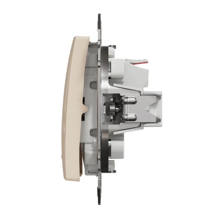 купить купить Одноклавішний вимикач з підсвіткою Бежевий Sedna Design Schneider Electric  