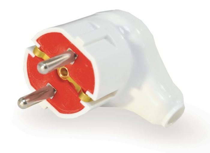 Вилка з/з, 16А, Г-подібна, Mutlusan, (001 170 012001 00 00)