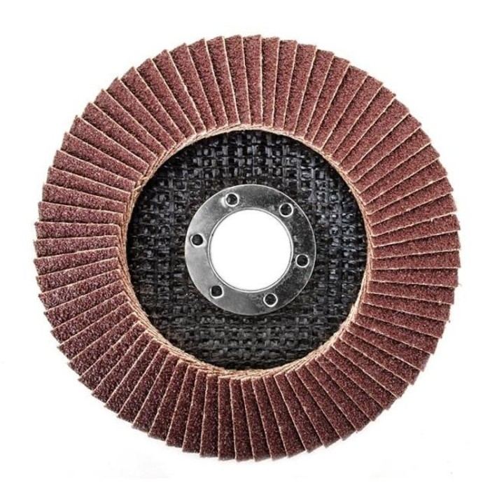 купить купить Диск шлифовальный лепестковый 115x22 мм, зерно K80 INTERTOOL BT-0108  