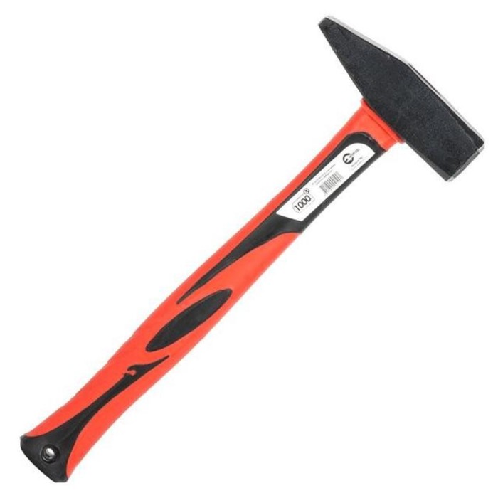 купить купить Молоток 1000 г, ручка из фибергласса INTERTOOL HT-0210  