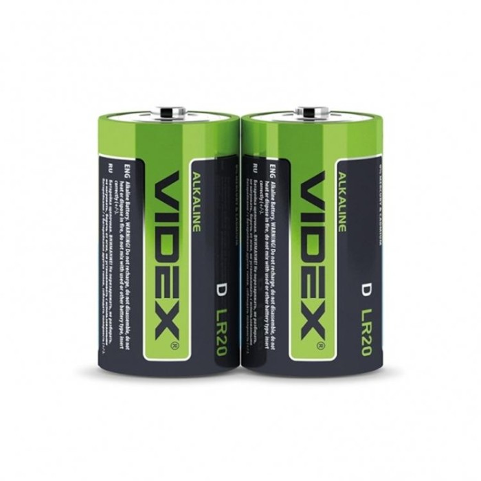 купить купить Батарейка лужна Videx LR2O/D 2шт SHRINK  