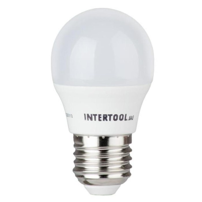 купить купить Светодиодная лампа LED 5Вт, E27, 220В, INTERTOOL LL-0112  