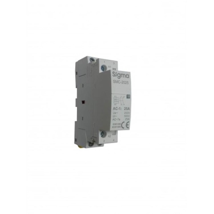купить купить Контактор модульний SIGMA 25А, 2Р, 2NO, 230V (SMC-2025-2NO)  