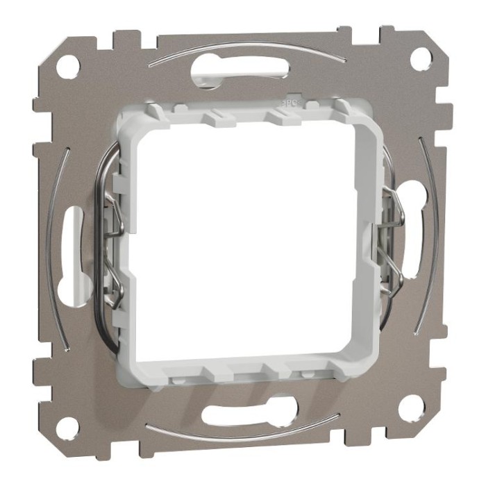 Адаптер Sedna Design&amp;Elements 45х45 для Unica New, без монтажних лапок, білий Schneider Electric