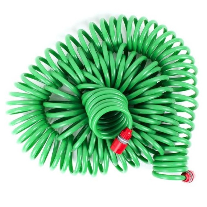купить купить Шланг для полива спиральный 30 м с конекторами INTERTOOL GE-4003  