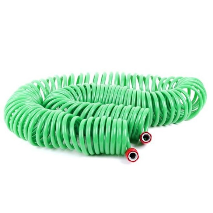 купить купить Шланг для полива спиральный 30 м с конекторами INTERTOOL GE-4003  