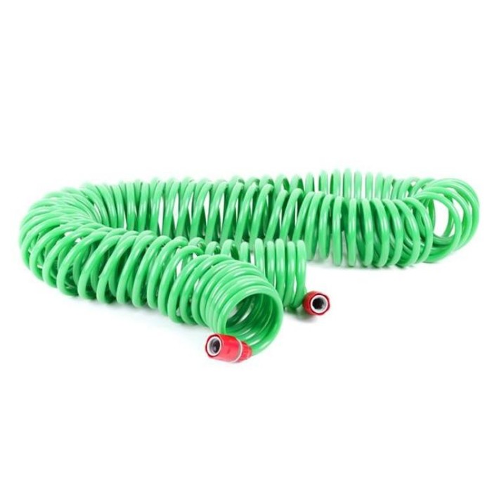 купить купить Шланг для полива спиральный 30 м с конекторами INTERTOOL GE-4003  