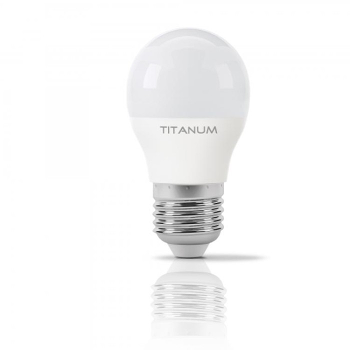 купить купить LED лампа G45 6W E27 4100K TITANUM  