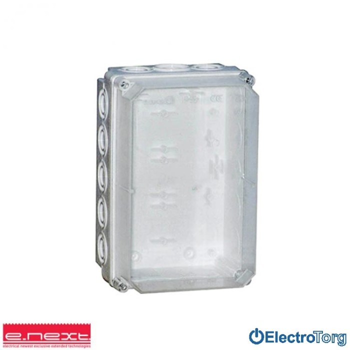 купить купить Коробка монтажная пластиковая Z1 W IP 55 (166*166*140) (e-next)  