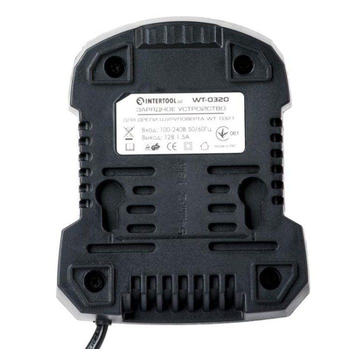 купить купить Зарядное утройство для дрели-шуруповерта Li-Ion 12В WT-0321, 1 час. зарядка. INTERTOOL WT-0320  