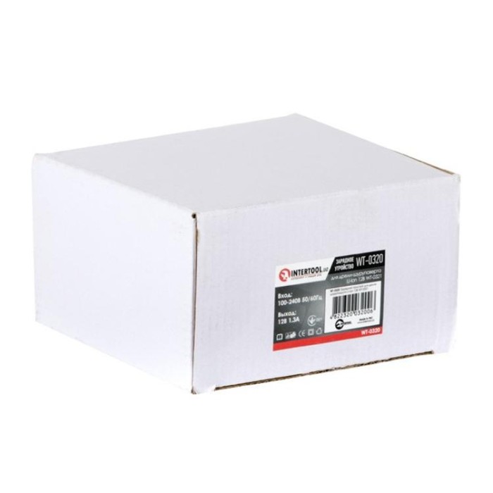 купить купить Зарядное утройство для дрели-шуруповерта Li-Ion 12В WT-0321, 1 час. зарядка. INTERTOOL WT-0320  