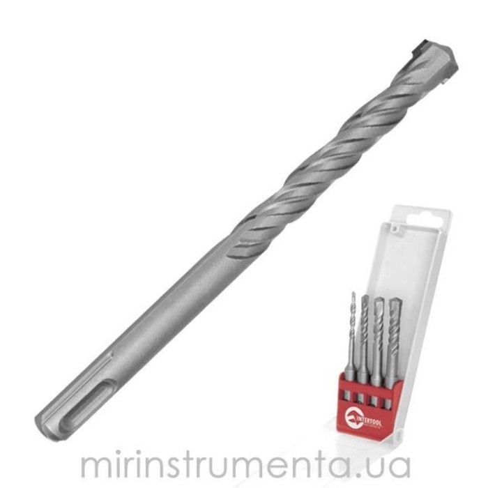 купить купить Набор буров SDS 4шт INTERTOOL SD-0404  