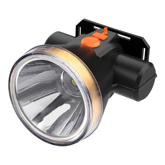 купить купить LED фонарь налобный аккумуляторный LEBRON L-HL-610, ABS, черный, 1,5W, 1200mAh Li-Ion  