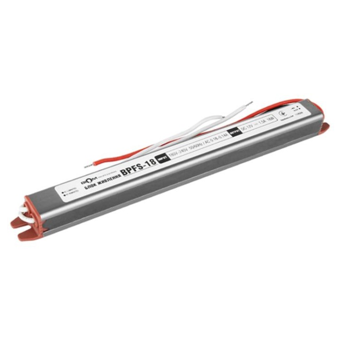 купить купить Блок питания BIOM Professional DC12 18W BPFS-18-12 1.5А stick герметичный  