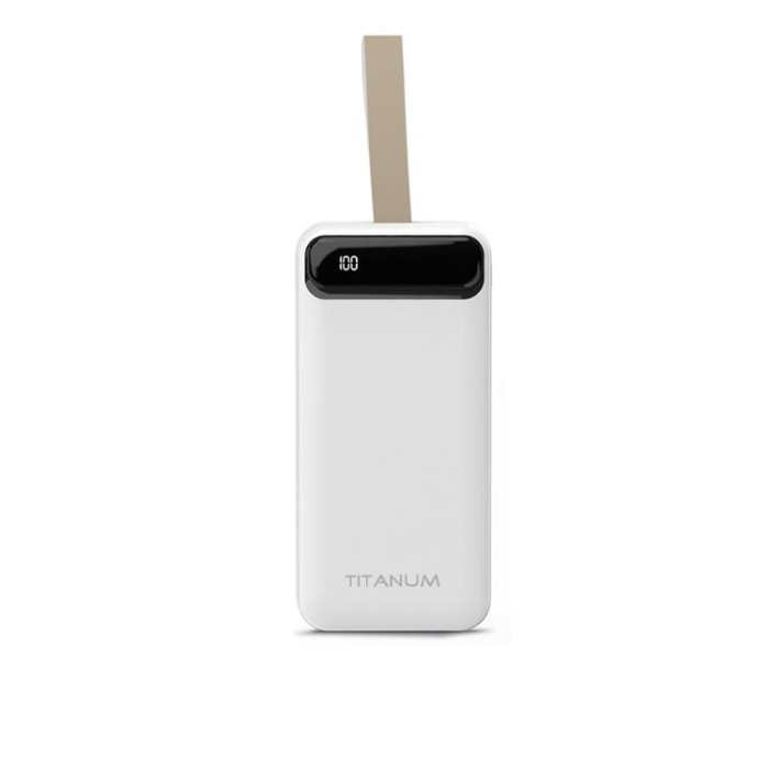 купить купить Повербанк TITANUM 741 White 50000mAh  