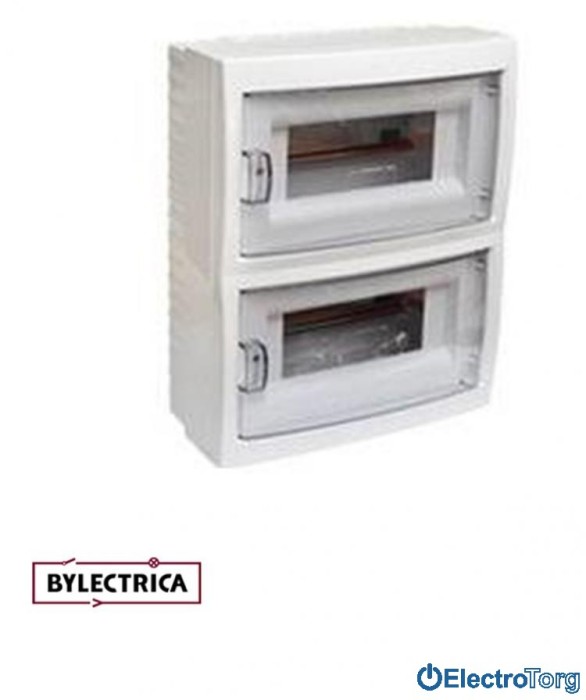 купить купить Бокс монтажный КНО-16Д (открытая установка) 16 модулей Bylectrica (Байлектрика)  