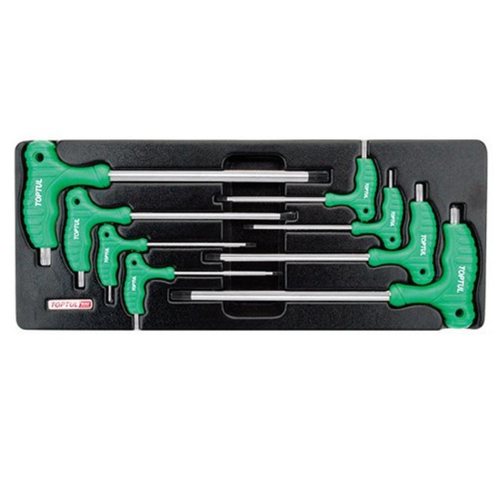 купить купить Набор ключей TORX с ручкой L-обр. (в ложементе) TOPTUL GAAT0804  