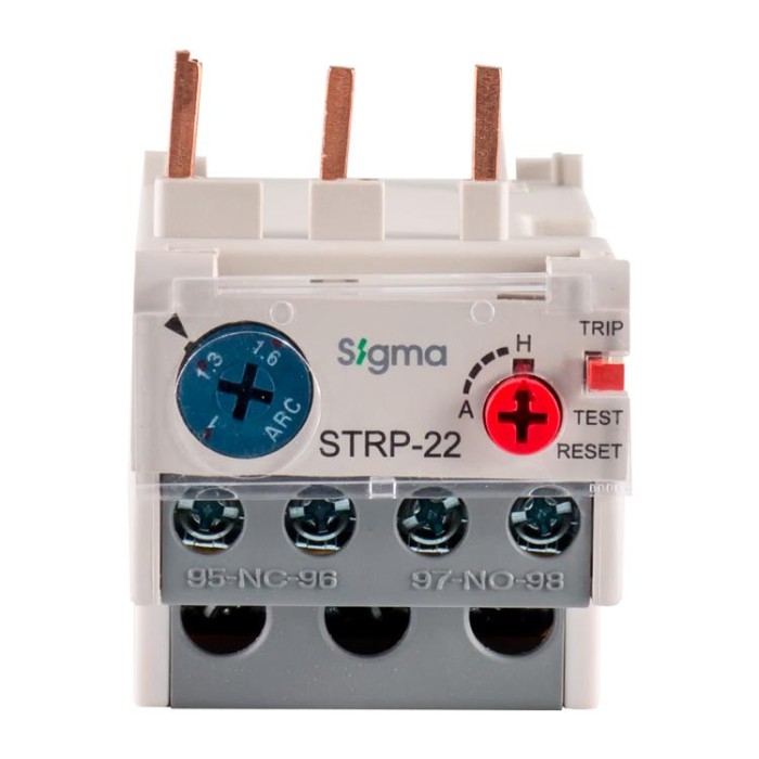 Теплове реле SIGMA 1,6-2,5А (STRP22-2,5)