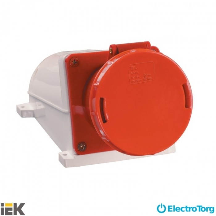 купить купить Розетка 145 стационарная 3Р+PЕ+N 125А 380В IP54 ИЭК(IEK)  