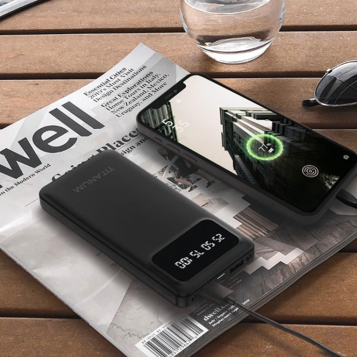 купить купить Повербанк 10000mAh TITANUM OL21 Black  