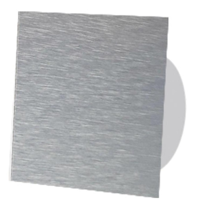 Панель унів. до вент. dRim D 100/125мм, оргскло, матовий алюміній