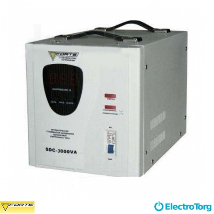 купить купить Стабилизатор напряжения SDC-3000VA FORTE  