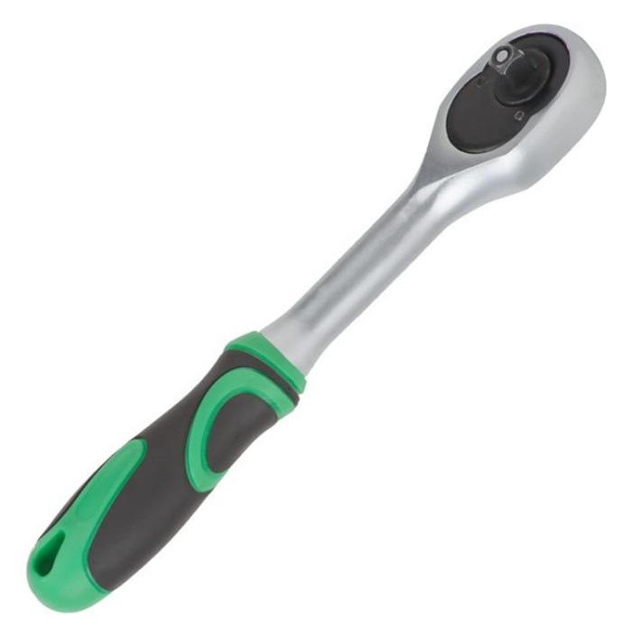 купить купить Рукоятка с храповым механизмом на 72 зуба 1/4&quot;, Cr-v. INTERTOOL HT-2124  