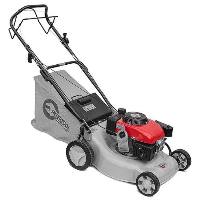купить купить Газонокосилка бензиновая 4,5HP (3,4 кВт) ширина среза 460 мм самоходная INTERTOOL LM-4546  