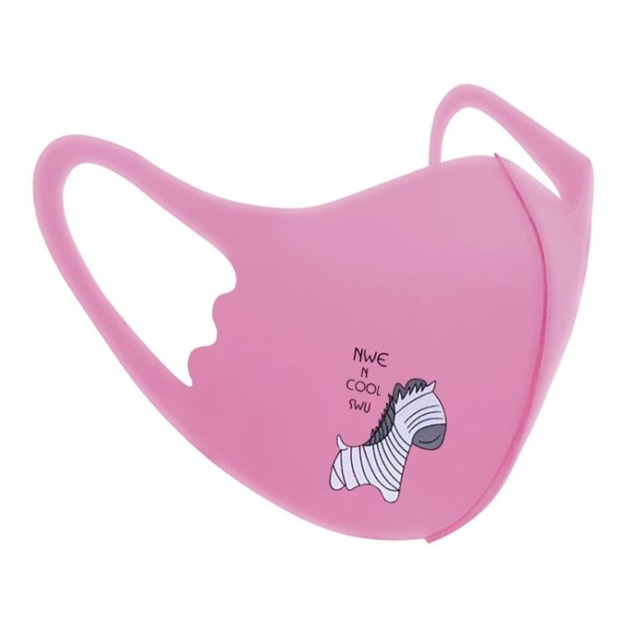 купить купить Захисна маска Pitta Pink Zebra PC-P, розмір: дитячий, рожева  